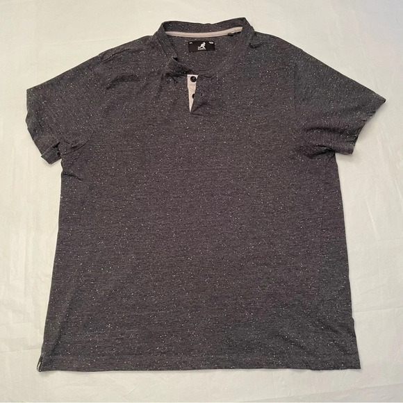 👕 LG Kangol Men’s Grey Short Sleeve  T-Shirt - Salt and Pepper Style! 👕 - Picture 5 of 11